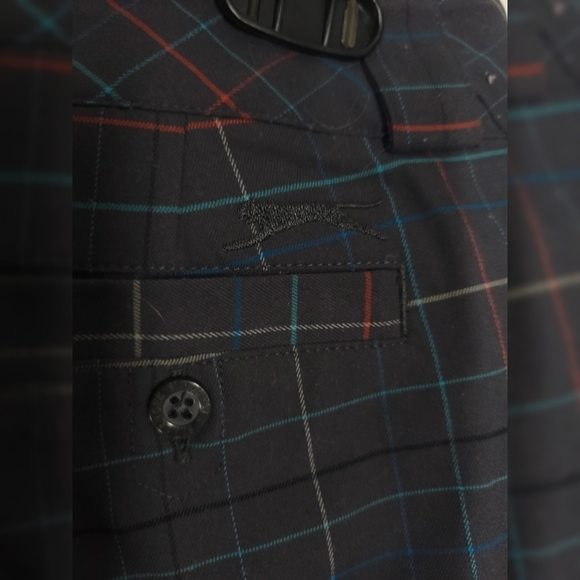 Slazenger Plaid Trousers Gray 2 - Picture 5 of 7